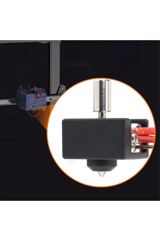 Gatherco Ender-3 S1 Hotend Bimetal Heatbreak 3d Yazıcı Parçaları İçin Ender 3 S1 Cr-10 Smart Pro İçin S1 Bimetal Boğaz