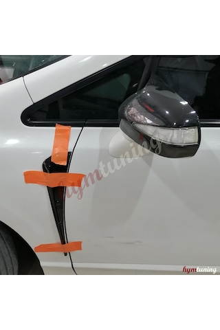 Honda Civic Fd6 Yarasa Ayna Kapağı - Parlak Siyah - Abs Plastik