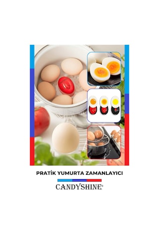 Pratik Dublör Haşlanmış Yumurta Zamanlayıcısı