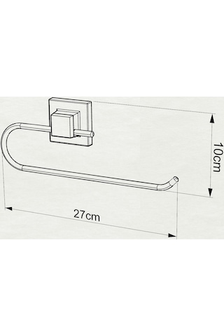 Teknotel Easyfıx Yapıskanlı Kağıt Havluluk Krom Ef240 Krom