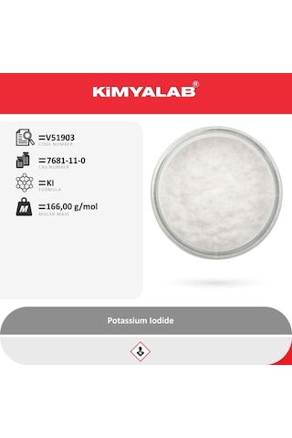 Potasyum İyodür Boncuk Granül Potassium İodide 1 KG