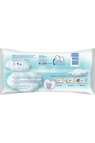 Uni Baby Ilk Adım Islak Mendil 52'Li X 12 Adet