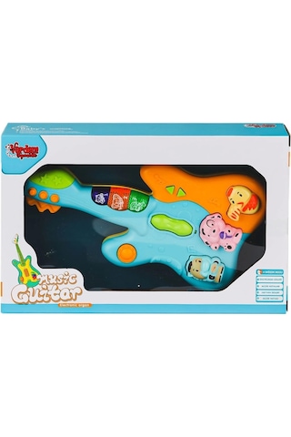 Jlg-855-34a Işıklı Ve Müzikli Gitar Bebek Pianosu -vardem Oyuncak