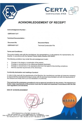 Exproof Etanj Led Aydınlatma Armatür 2X58W Troyex Beyaz