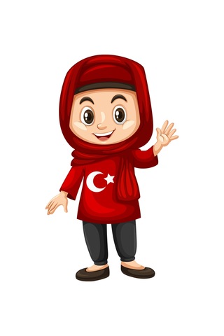 Paybuy Çocuk Geleneksel Kültür Baskılı Rahat Kesim Kısa Kollu Grafik Tiş beyaz