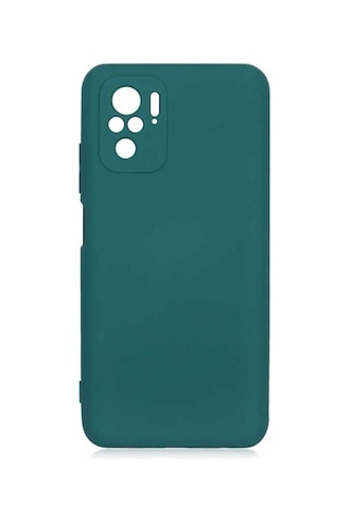 Xiaomi Poco M5s Kılıf Zore Mara Lansman Kapak Koyu Yeşil