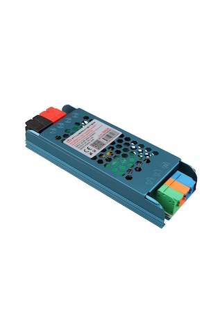 Powermaster Pm-26828 12volt 5amper 60watt Slim Metal Kasa Adaptör 140x50x23mm