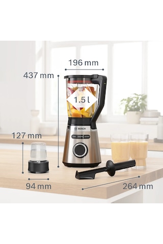 Bosch VitaPower MMB6386M 1200 W Sürahi Blender