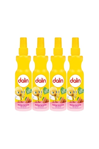 Dalin Kolay Badem Özlü Saç Tarama Spreyi 4 x 200 ML