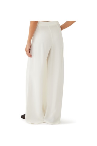 St. Agni Şık Sargılı Pantolon Off White