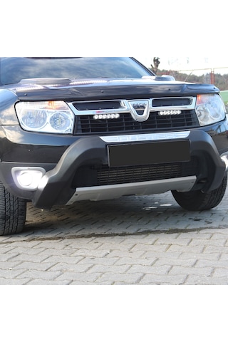 Dacia Duster Ön Tampon Altı Difüzör Mat Gri 2010-2017 Arası