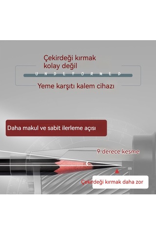 Pratik Ve Şık Tasarımlı Öğrenci Dostu Çok Amaçlı Eskiz Kalem Açacağı