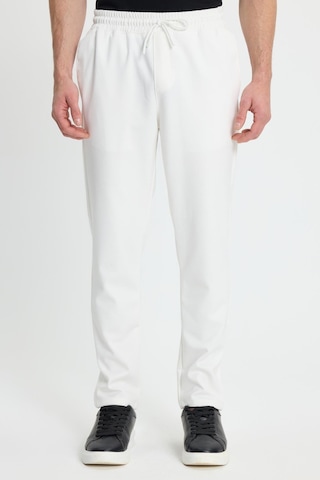 Tudors Erkek Regular Fit Klasik Kesim Beli Lastikli Bağcıklı Koyu Beyaz Jogger Pantolon-41787 Beyaz