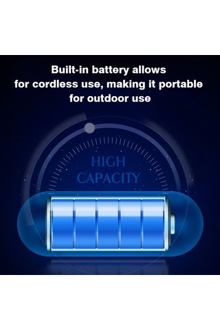 Vkemall Beyaz Usb Şarjlı Mini Masaüstü Fanı - Taşınabilir 3-6 Saat Çalışma Süresi - 4.5w Güç - Öğrenci/ev Kullanıma Uygun