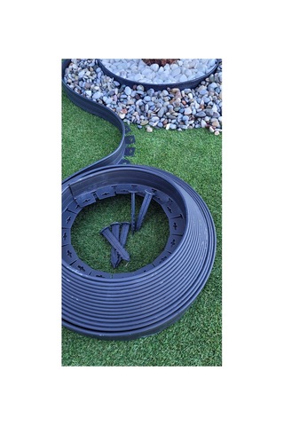 Garden Moda Çim Ayırıcı 25 Metre Siyah Çim Sınırlayıcı Taş Toprak Ayıracı Çim Ayracı Çim Ayırıcı Bar Sku: Smgstk4c88ae505f