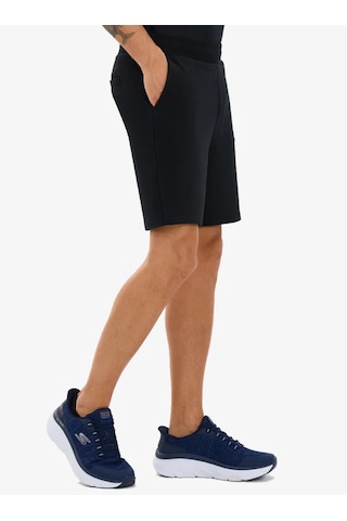 Skechers S2610004-3817 M Essential Sweat Erkek Şort Siyah