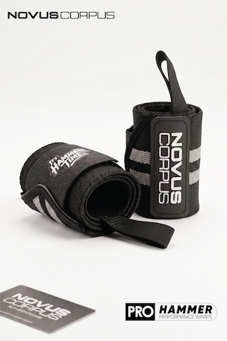 Ağırlık Bilekliği Wrist Wraps Crossfit Fitness Bilekliği Bilek Koruyucu Destek Bilekliği - 2 Adet - Siyah/gri Desen