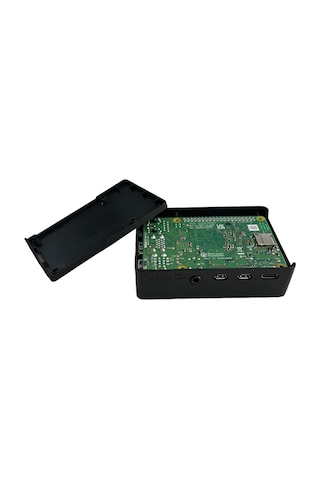 Raspberry Pi 4 Black Edition Alüminyum Muhafaza