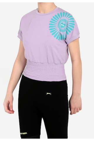 Slazenger PORCIA IN Kız Çocuk Tişört Lila