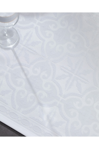 Madame Coco Pradines Runner - Beyaz - 45x160 Cm 8684427113912 Beyaz