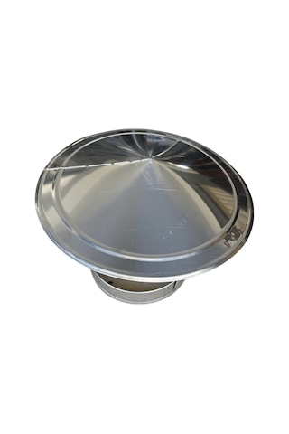 Baca Şapkası Paslanmaz 15 Cm Çapında Baca Borularına Uyumlu