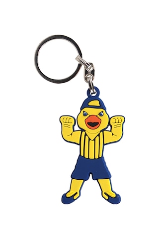 Yellow Maskot Silikon Anahtarlık Çok Renkli