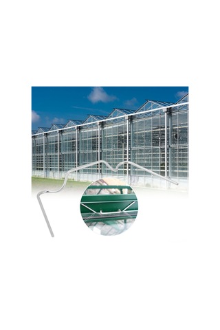 Ximistore9 50 Adet Paslanmaz Çelik Seracılık Cam Klembi, Anti-korozif Yaylı Kilit, Kolay Kurulum, Güvenli Tutucu