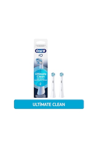Oral-b İo Ultimate Clean Beyaz Diş Fırçası Yedek Başlığı 2 Adet