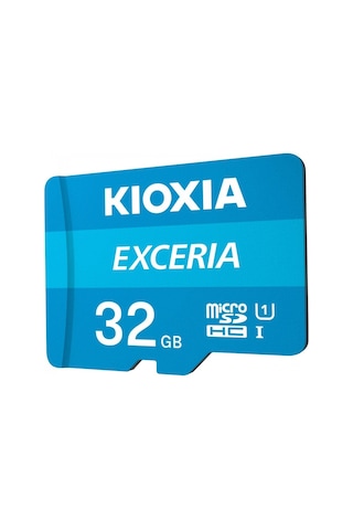 Kioxia Exceria LMEX1L032GG2 32 GB MicroSDHC UHS-I Class 10 Hafıza Kartı + Adaptör
