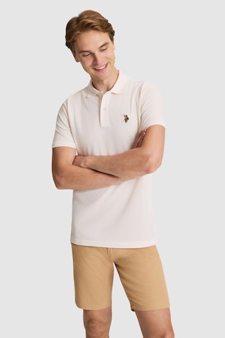 U.S. Polo Assn. U.s. Polo Assn. Erkek Krem Tişört Basic 50326972-vr071