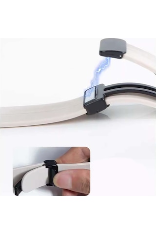 Galaxy Watch 8 Mkst 44mm Krd-84 22mm Silikon Kordon - Beyaz