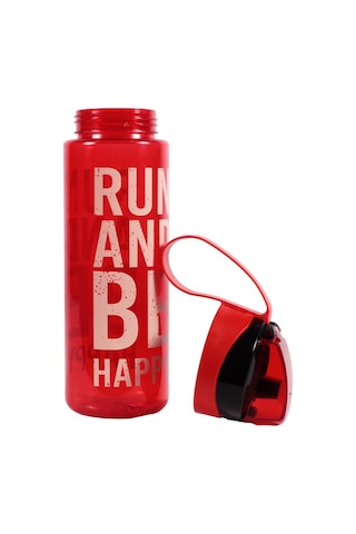 Herevin 161670-835 Motivasyon Desenli Matara 750 Ml Kırmızı