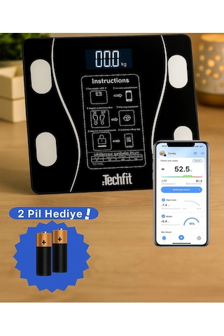 Instructions Akıllı Dijital Vücut Analiz Tartısı