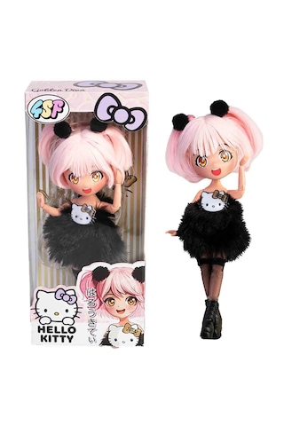 Hello Kitty Moda Bebek Lisanslı Kawaii Koleksiyon Oyuncağı 001