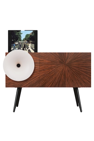 Fennessy Kresling İ7pro Beyaz Bluetooth Hoparlörlü 100w Hi-fi Pikap, Plakçalar