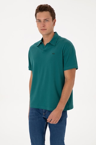 U.s. Polo Assn. Erkek Koyu Yeşil Tişört 50324787-vr101 Dark Eden