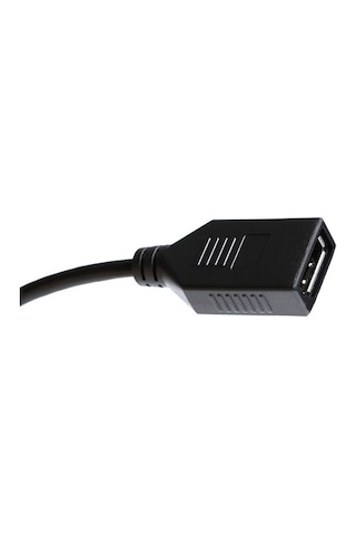 Dark Mini Display Port Erkek To Display Port Dişi 4k Destekli Dönüştürücü