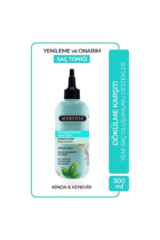 Morfose Kinoa & Kenevir İçeren Dökülme Karşıtı Saç Losyonu 300 ML