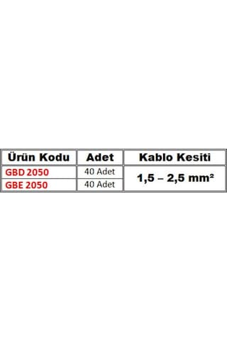 80 Parça Izoleli Dişi Ve Erkek Terminal Ekonomik Seti