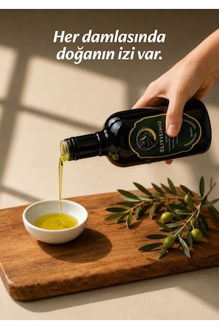 Olivisimo Erken Hasat Soğuk Sıkım Natürel Sızma Zeytinyağı 500 Ml