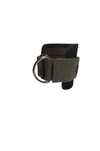 D Ring Fitness Ayak Bileği Ağırlık Çalışma Kemeri Ankle Straps Fitness 1 Çift Sağ/sol Takım Haki