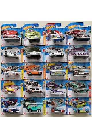 Hot Wheels 20'li Başlangıç Seti (20 Farklı Model Araba)