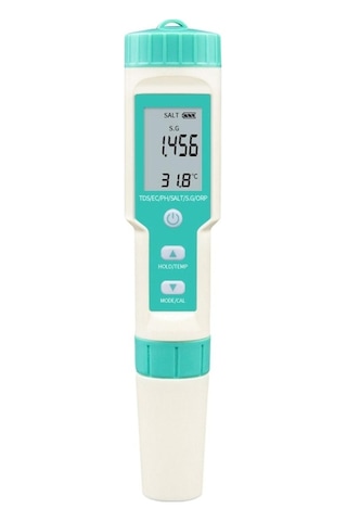 Trendooze Test Temp Tds Suntek Su Sıcaklık Sg Ph Orp Ölçer Kalitesi Ec Wx