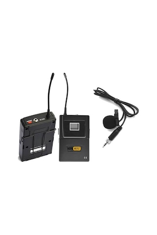 Hepa Merz Hm-710 Verici Kablosuz Yaka Mikrofonu Hm-8008 ve 8004