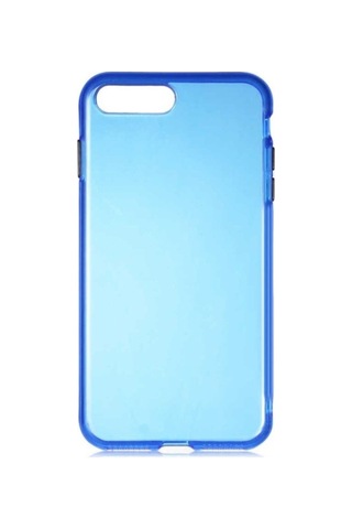 Apple Uyumlu iPhone 7 Plus Kılıf Zore Bistro Kapak Mavi