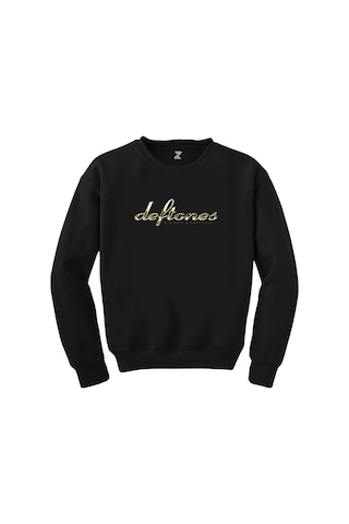 Deftones B-Sides Siyah Sweatshirt Beyaz