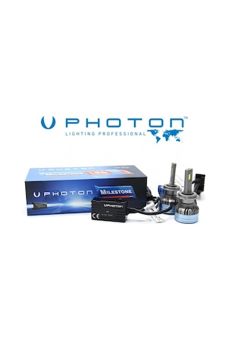 H7 Led Xenon Photon Mılestone Black Katana Oto Ampulü H7