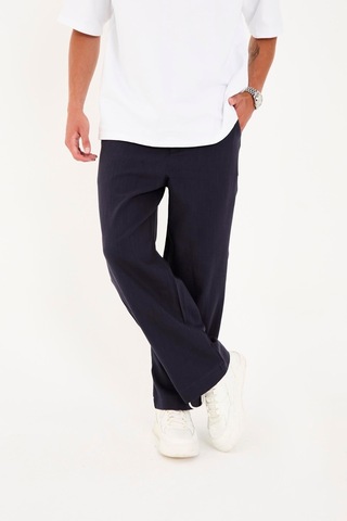 Rocqerx R-4419 Fermuarlı Baggy Pantolon Lacivert