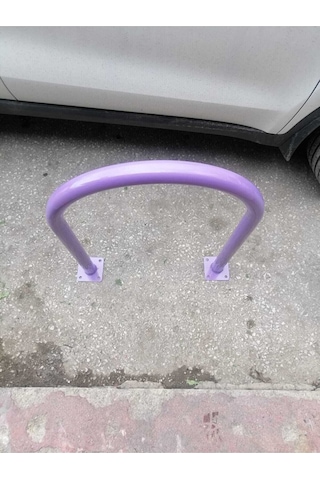 Bisiklet Park Demri Bisiklet Park Yeri Metal 1 Adet Mor