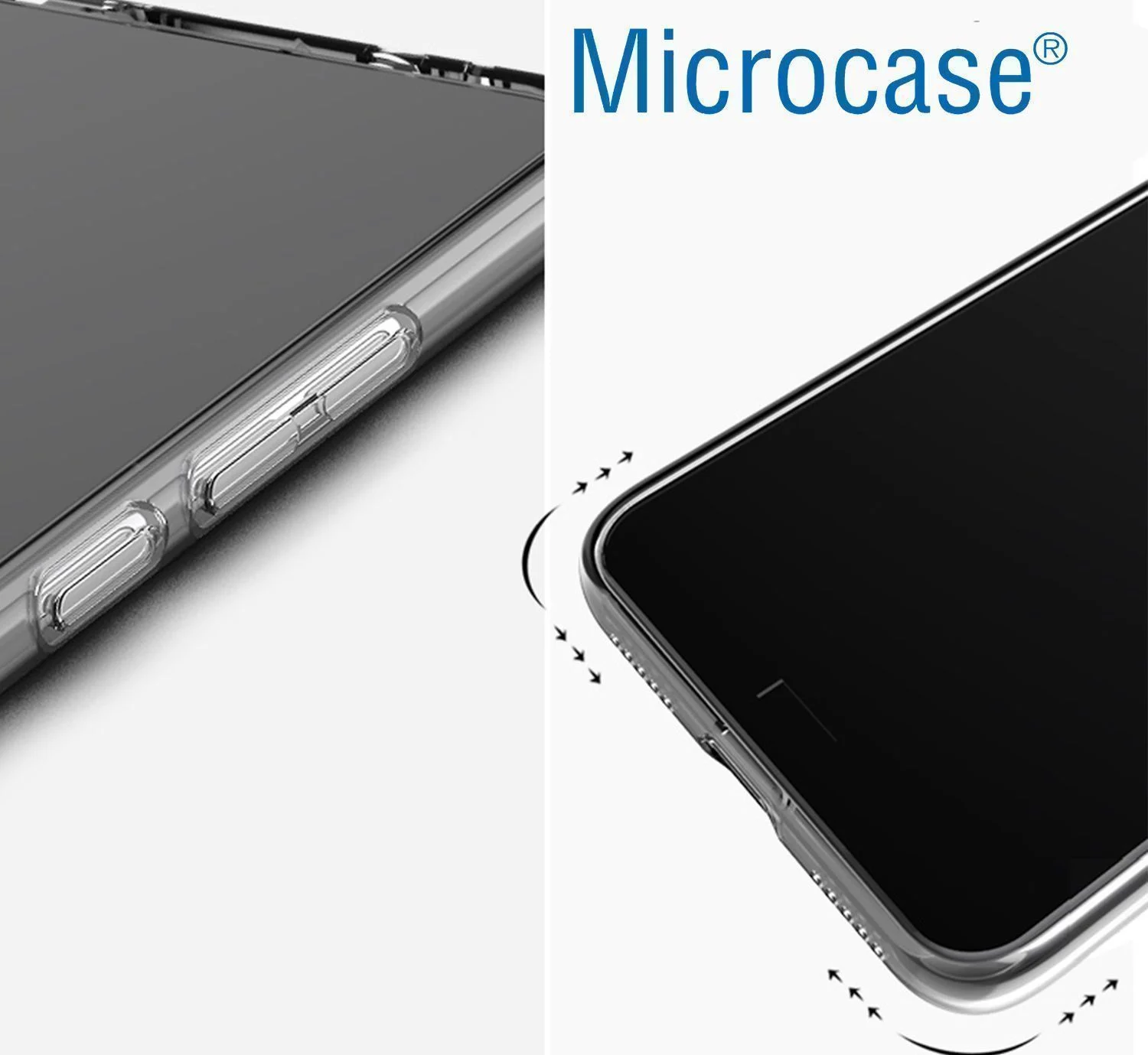 Microcase Honor Magic 6 Pro 5g Slim Serisi Soft Tpu Silikon Kılıf - Şeffaf Al3324